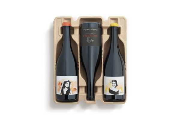 Premium συσκευασία φιαλών κρασιού